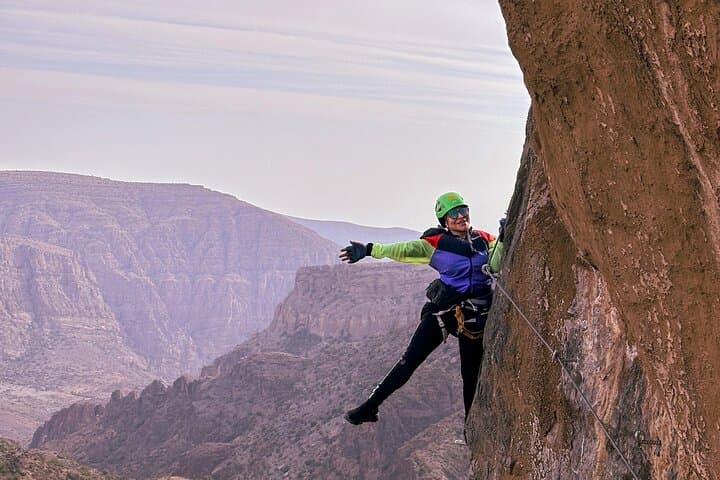 Via Ferrata on Jabal Akhdar: Edge-Climb and Zipline Adventure in Oman photo 2