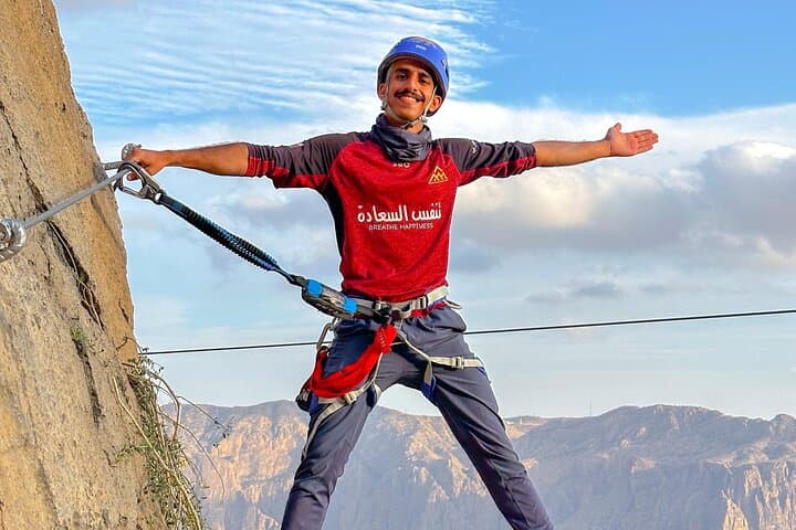 Via Ferrata on Jabal Akhdar: Edge-Climb and Zipline Adventure in Oman photo 3