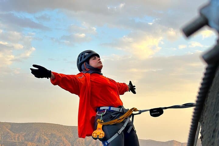 Via Ferrata on Jabal Akhdar: Edge-Climb and Zipline Adventure in Oman photo 1