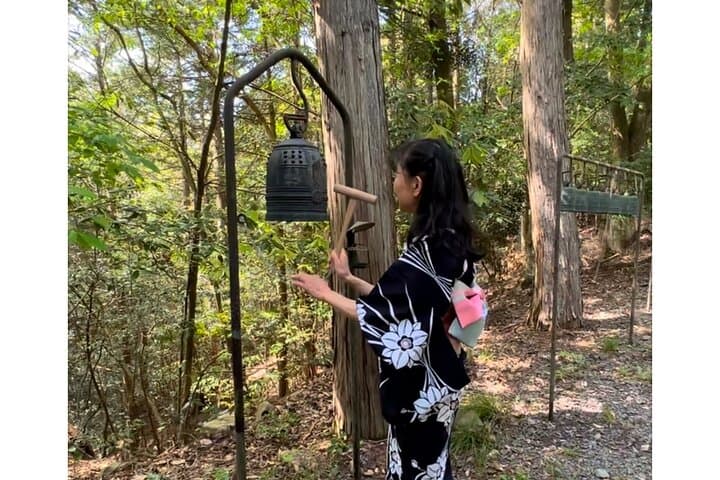 Kyoto Satoyama Cycling: Temple Bells, Local Lunch and Wagashi Workshop photo 4