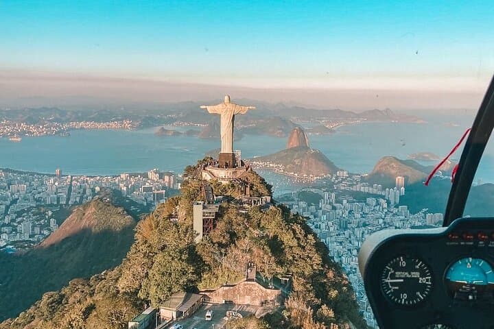 Rio Helicopter Tour: 20–30 Minute Panoramic Flight Over Christ the Redeemer & Copacabana photo 1