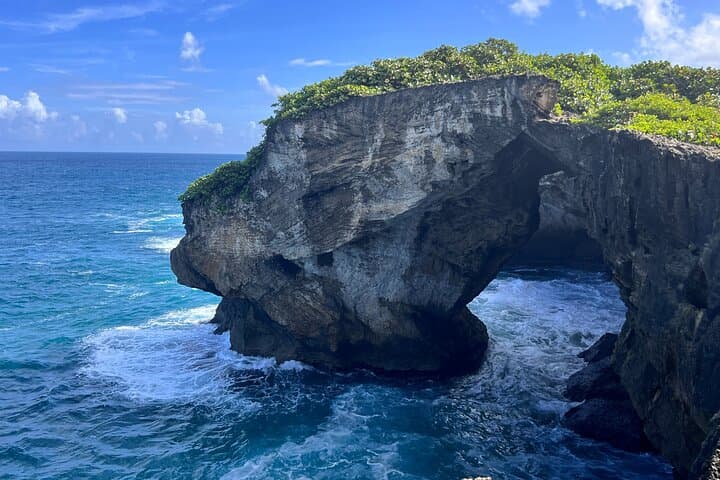La Cueva del Indio & Manatí Water Spring Hike — Black Sand Beach, Coastal Arches and Cave Walk