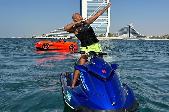 Supercharged Jet Ski Ride Dubai: Burj Al Arab & Atlantis Views photo 3