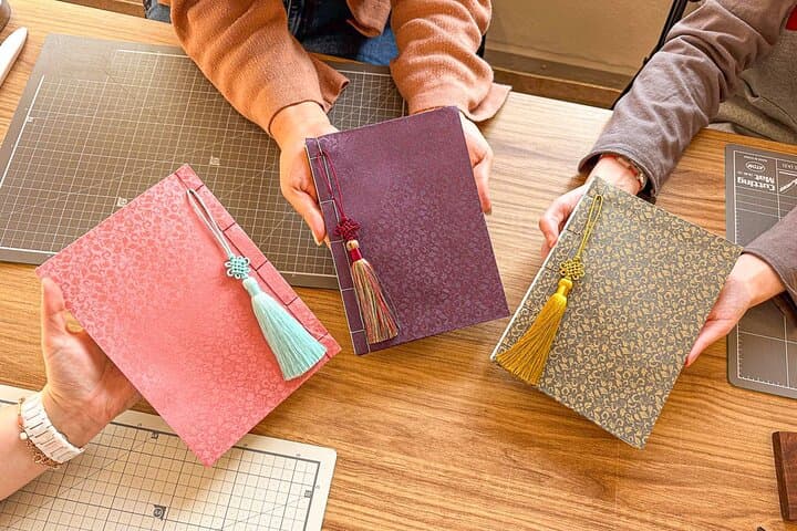 Make a Hanji Notebook: Traditional Korean Bookbinding Class in Hongdae, Seoul