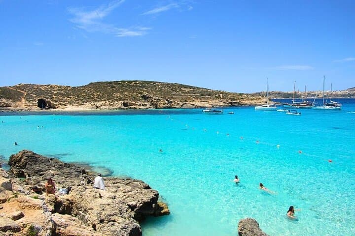 Blue Lagoon Speedboat from Sliema: Half-Day Comino Stop and Santa Maria Caves photo 2