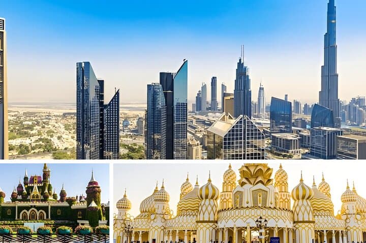 Dubai Full-Day City Tour: Miracle Garden & Global Village Experience photo 1