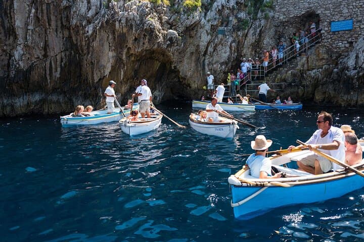 Private Capri Boat Tour: Blue Grotto, Faraglioni & Hidden Coves photo 2