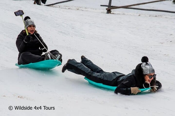 Rocky Mountain National Park Winter Wonderland: Guided 4x4 Photo & Sled Tour photo 5