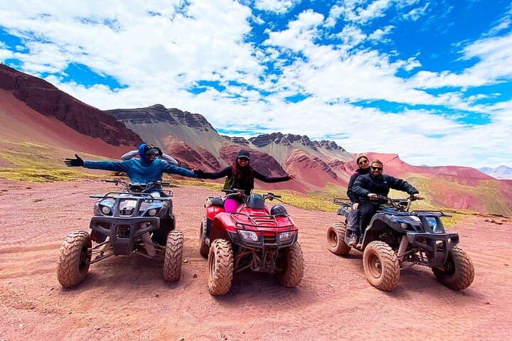 ATV Red Valley and Mountain of Colors from Cusco photo 2