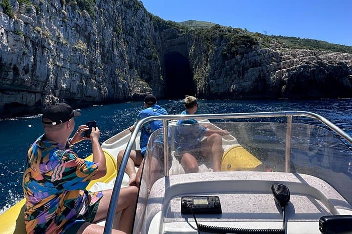 Sazan Island & Haxhi Ali Cave Speedboat Adventure — Snorkel, Swim, Explore photo 4