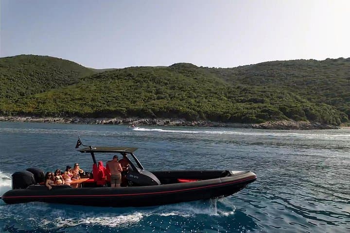 Sazan Island & Haxhi Ali Cave Speedboat Adventure — Snorkel, Swim, Explore photo 2