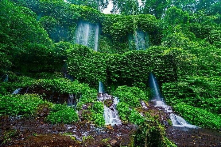 Lombok Day Trip: Suranadi Temple & Benang Kelambu Waterfalls — Hike, Swim, and Cultural Cleansing photo 2