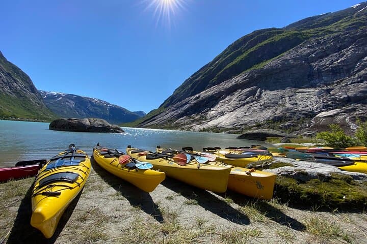 Nigardsbreen Glacier Kayak and Ice Hike: Half-Day Tour from Breheimsenter photo 3