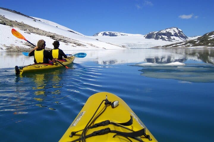 Styggevatnet Glacier Kayak and Austdalsbreen Hike: Day Tour from Jostedal photo 6