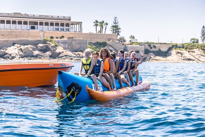 Banana Ride Malta — High-Speed Inflatable Tow Off St. Julian's
