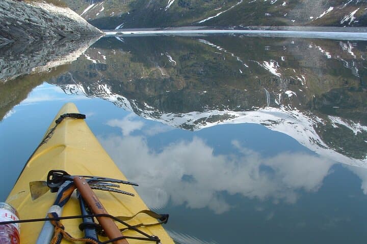 Hiking and Kayaking on Tunsbergdalsbreen: Glacier Day Trip from Skjolden photo 2