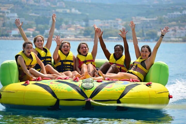 Malta Sofa Ride: 15-Min High-Speed Inflatable Tow Adventure