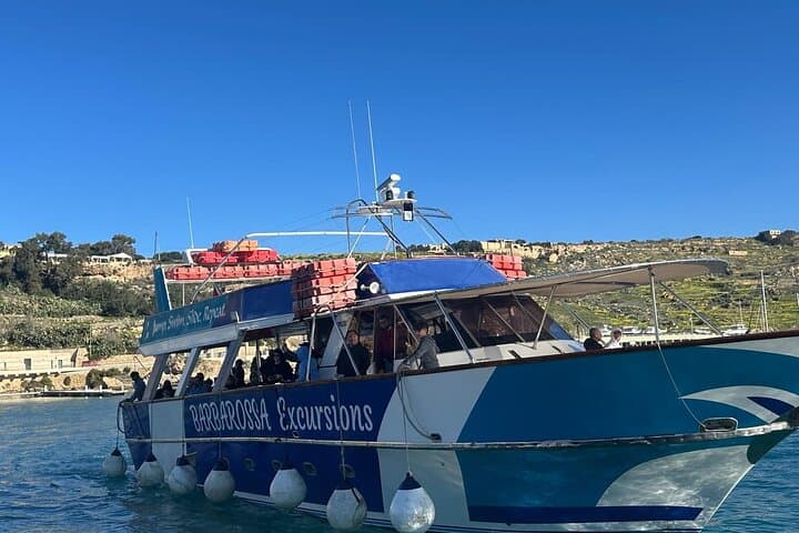 Blue Lagoon & Gozo Day Cruise from Malta — Comino Snorkeling and Cave Passes photo 6