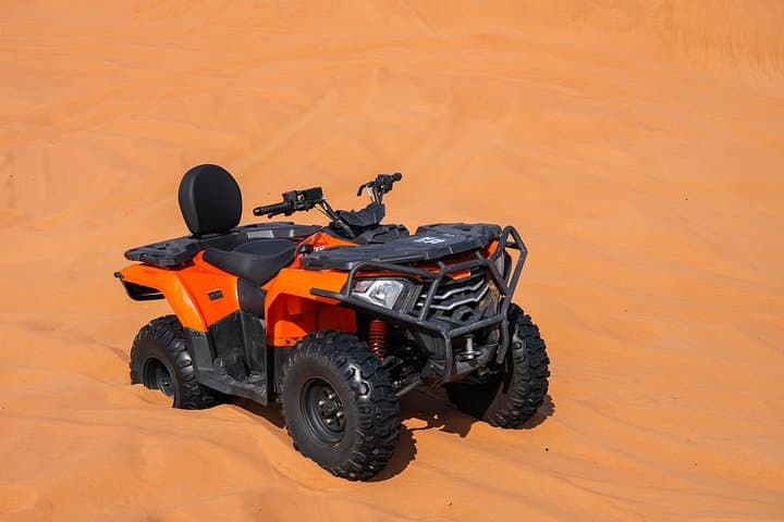 Dubai Desert Quad Bike and Camel Ride — 4–5 Hour Private Red Dunes Adventure photo 4