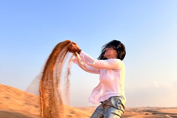 Sunrise Dubai Desert Safari: Private 4–5 Hour Dune Drive, Camel Ride & Sandboarding photo 4