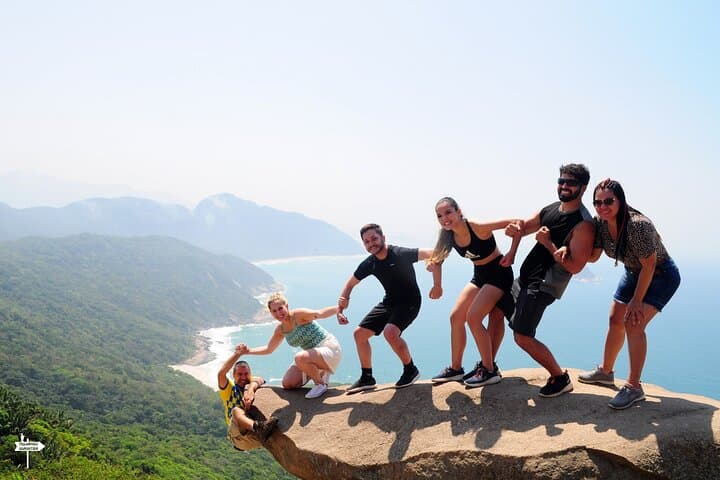 Pedra do Telégrafo Hike: Guided Guaratiba Trek with Iconic Cliff Photos