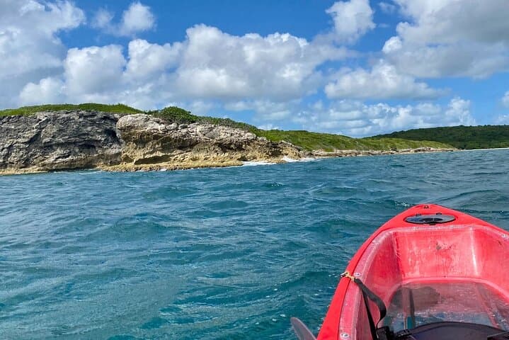 Clear-Bottom Kayaking and Snorkel at Cayo de Afuera — Vieques Bioluminescent Bay Tour photo 3