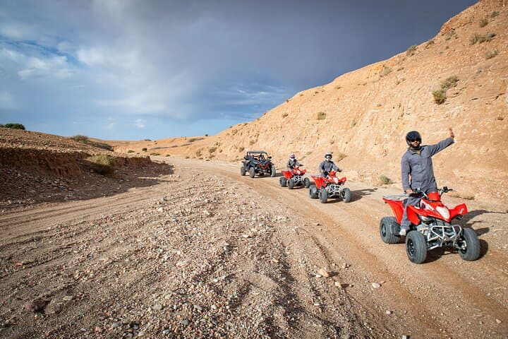 Agafay Desert Quad Ride, Camel Trek & Traditional Dinner Show Near Marrakech photo 3