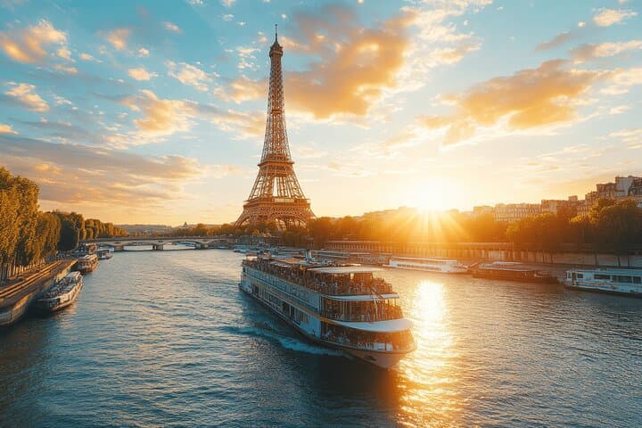 Stress-Free Paris Shore Excursion from Le Havre with Seine River Cruise
