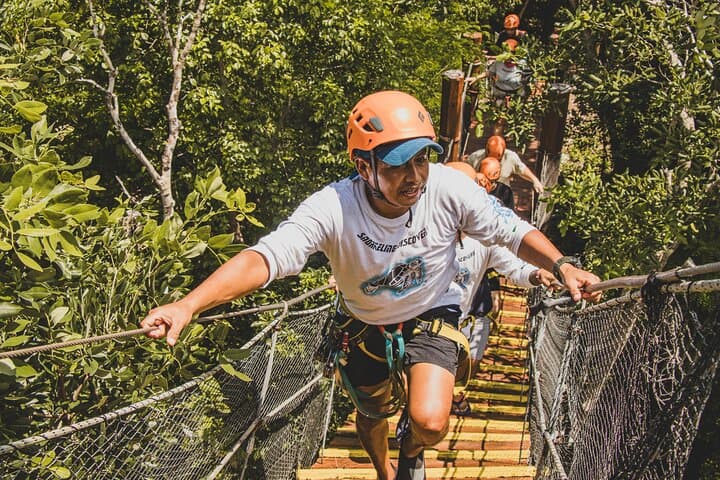 Turtles and Jungle Adventure Tulum: Zipline, Cenote Rappel & Snorkel photo 2