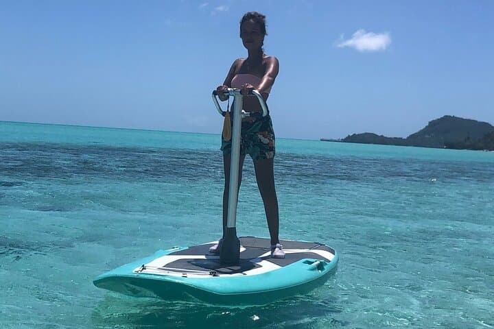 Private Electric Paddle Cruise in Bora Bora Lagoon photo 4