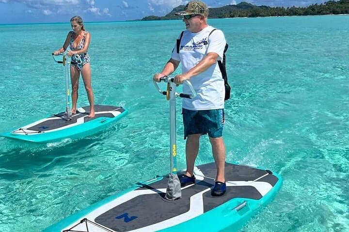 Private Electric Paddle Cruise in Bora Bora Lagoon photo 5