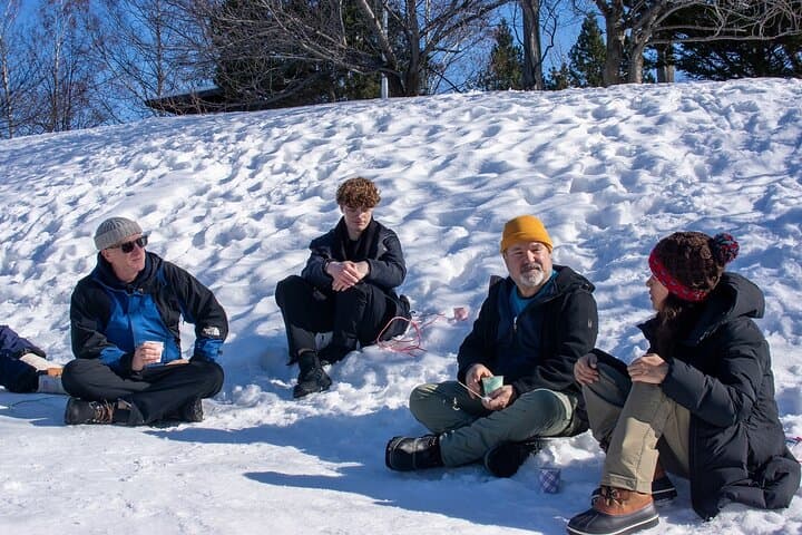 Handmade Rice-Bag Sledding in Sapporo: Family-Friendly Winter Workshop & Playground Races photo 3