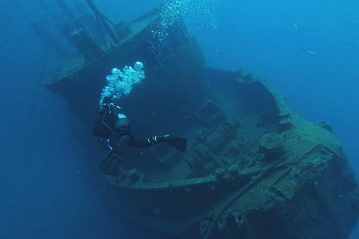 Diving the Tabaiba Wreck: Pecio el Peñón — Wreck Course in Tenerife photo 2