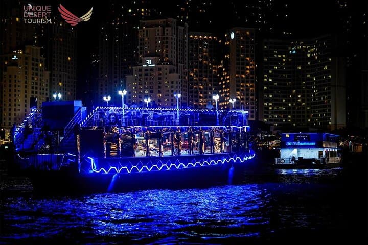 Evening Dhow Cruise and Dinner in Dubai Marina: Sunset, Skyline & Traditional Entertainment photo 6