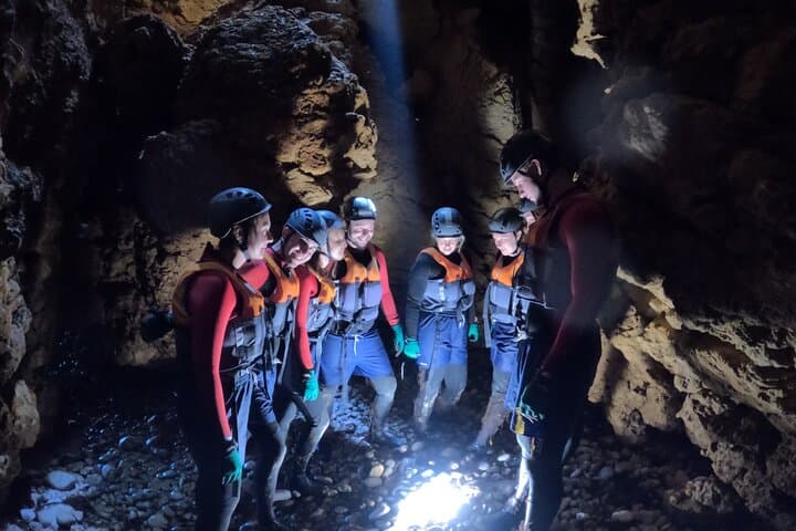 Arrábida Kayak & Coasteering Adventure from Lisbon: Sea Caves, Cliff Jumps & Beach Lunch photo 2
