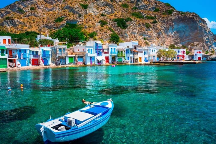 Milos Day Trip from Rethymno: Plaka, Sarakiniko & Pollonia