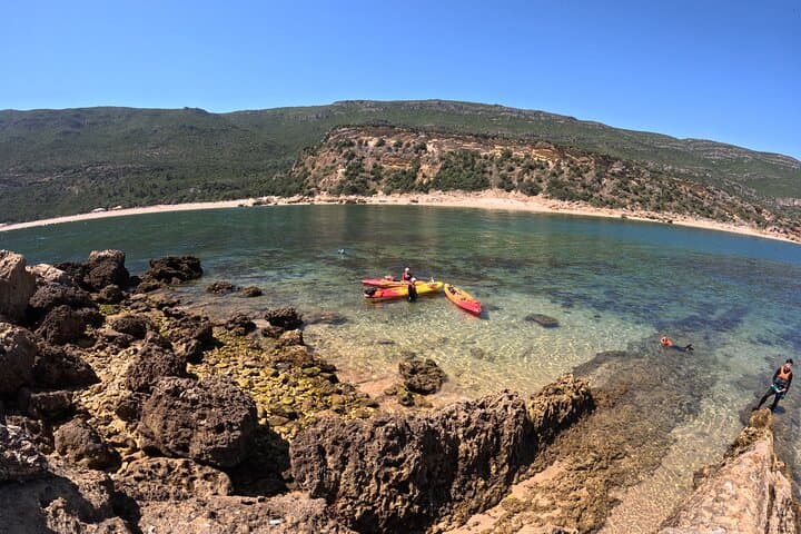 Arrábida Kayak & Coasteering Adventure from Lisbon: Sea Caves, Cliff Jumps & Beach Lunch photo 3