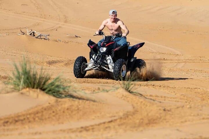 Sunset Quad Biking and Moroccan BBQ in Agadir Dunes photo 3