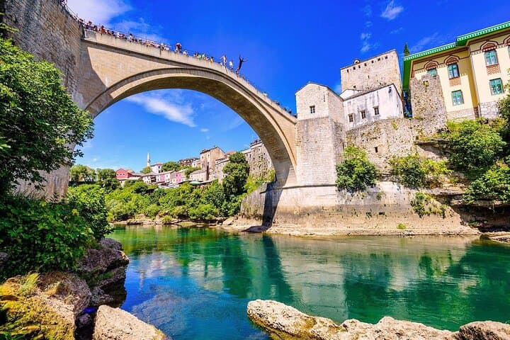 Private Mostar, Ston and Kravice Waterfalls Day Tour from Dubrovnik
