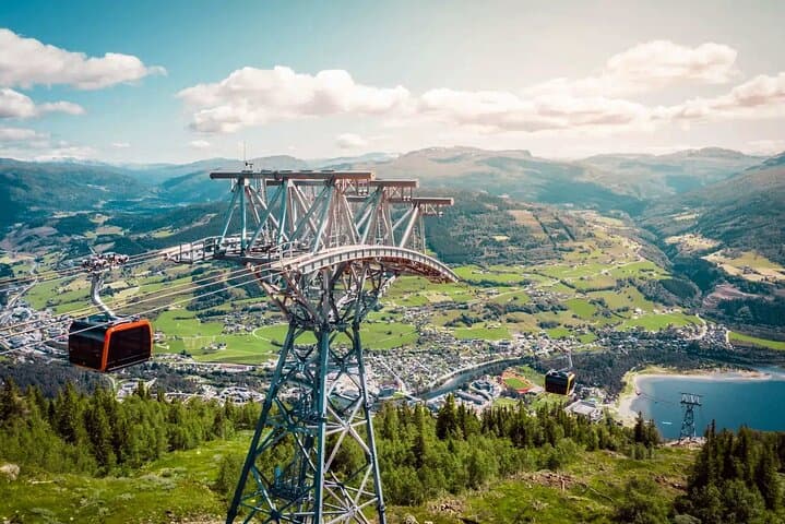Hardangerfjord Day Tour: Voss Gondola & Three Waterfalls from Bergen