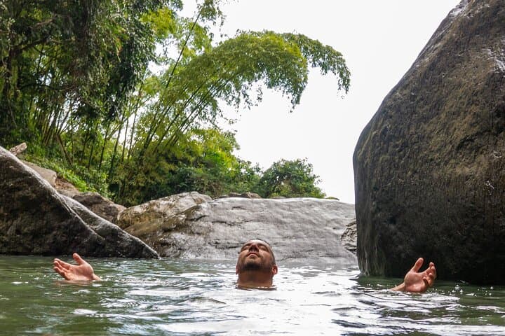 Hidden Waterfall Hike in El Yunque Rainforest — Remote River, Blue Pools & Cliff-Jumping photo 3