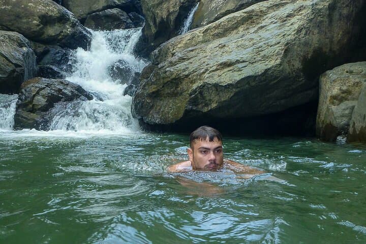 Hidden Waterfall Hike in El Yunque Rainforest — Remote River, Blue Pools & Cliff-Jumping photo 5
