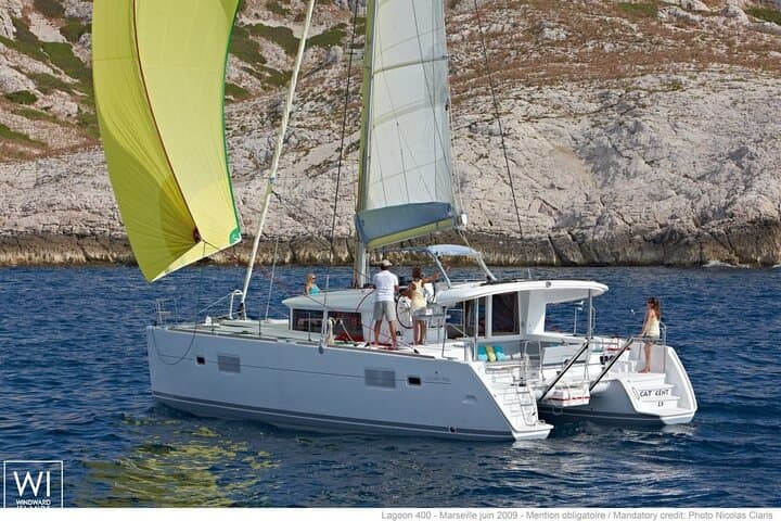 Day Sailing to Tavolara and Molara — Catamaran Dolphin Watching from Olbia photo 1