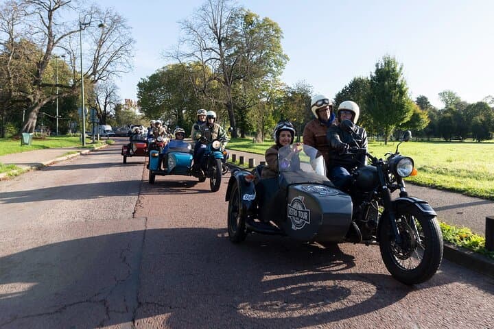 Paris Vintage Sidecar Tour — Private Guided Rides from Saint-Michel photo 6