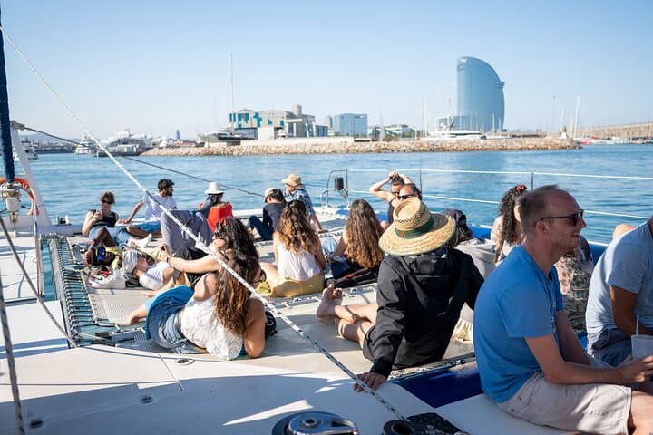 Sunset Catamaran Afterwork with Live Music from Port Olímpic, Barcelona photo 2
