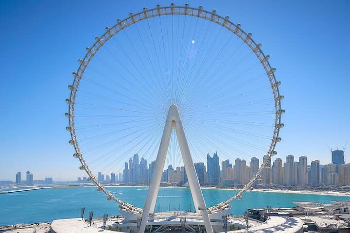 Ain Dubai Ferris Wheel: 360-Degree Skyline Views from Bluewaters Island