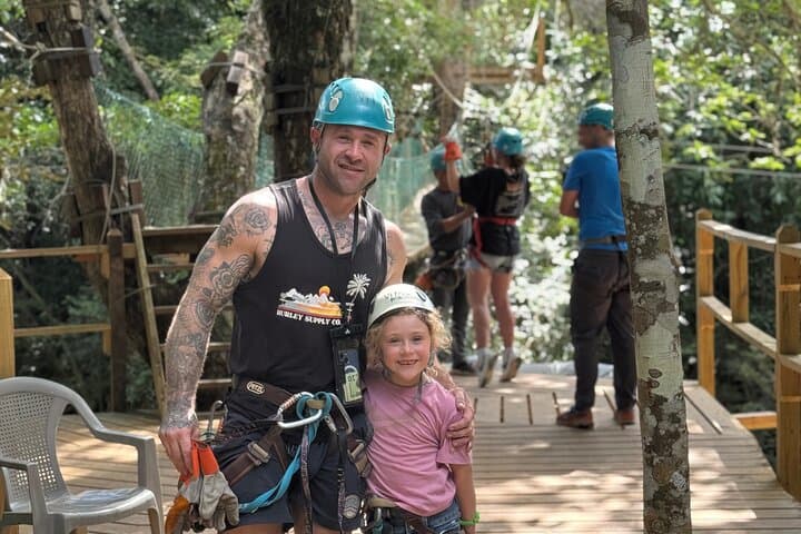 Belize City Jungle Zip Line & Rum Factory Adventure