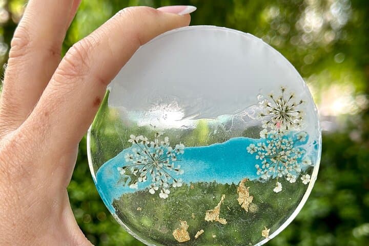 Create Resin Coasters in Paia: 90-Minute Epoxy Art Workshop on Maui photo 4