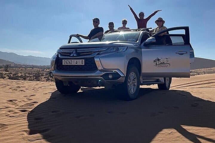 4x4 Sahara Delights: Mini Sahara & Coastal Dune Drive from Agadir