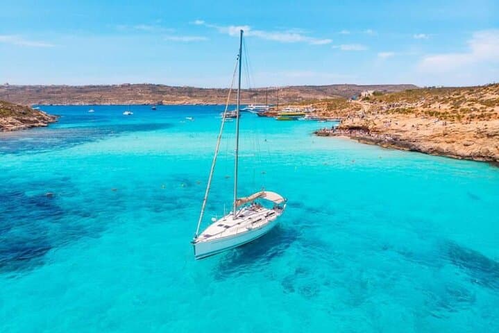 Blue Lagoon Speedboat from Sliema: Half-Day Comino Stop and Santa Maria Caves photo 4